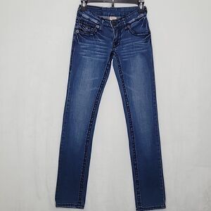 True Religion Billy Super T Skinny Jeans Size 24